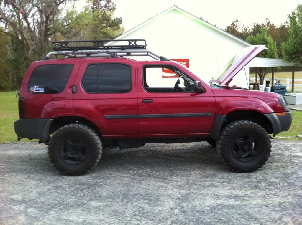 2003 Nissan xterra body lift