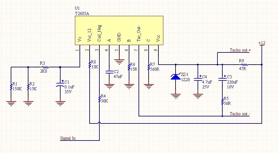Image result for toyota rev counter resistor