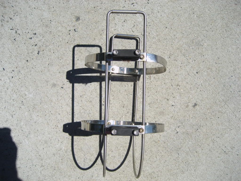 Two STAINLESS STEEL BOAT FENDER BUMPER HOLDERs eBay