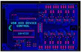 usb control device PCB