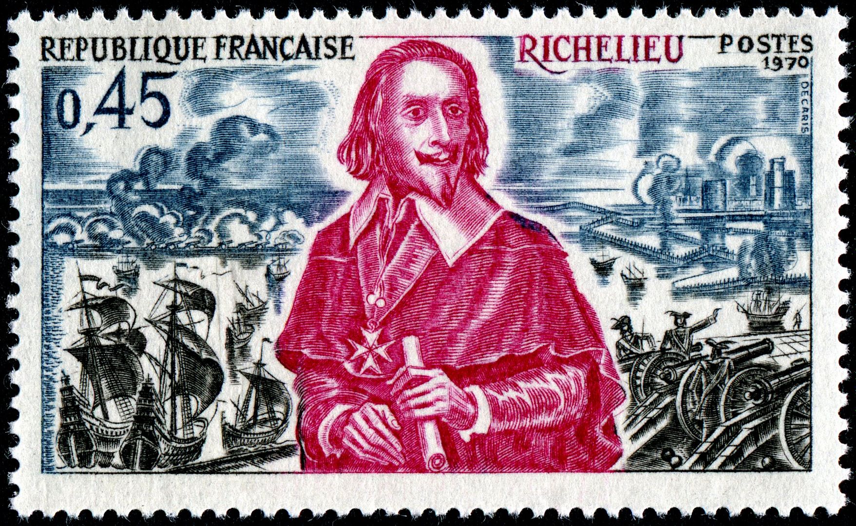 Resultado de imagem para Armand Jean Du Plessis, o Cardinal de Richelieu