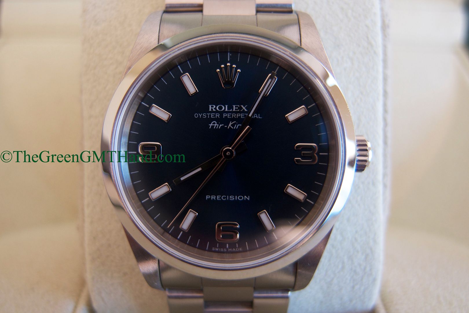 Rolex For Sale-Rolex 14000M Air King Blue Dial Z Serial Preowned