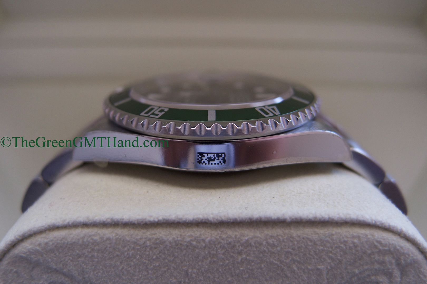 Rolex For Sale-Brand New Old Stock NOS Rolex 16610LV 50th Anniversary Green Submariner M Serial M8-Rolex Watches For Sale Online