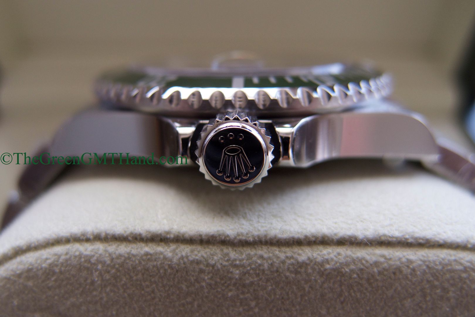 Rolex For Sale-Brand New Old Stock NOS Rolex 16610LV 50th Anniversary Green Submariner V serial V1-Rolex Watches For Sale Online