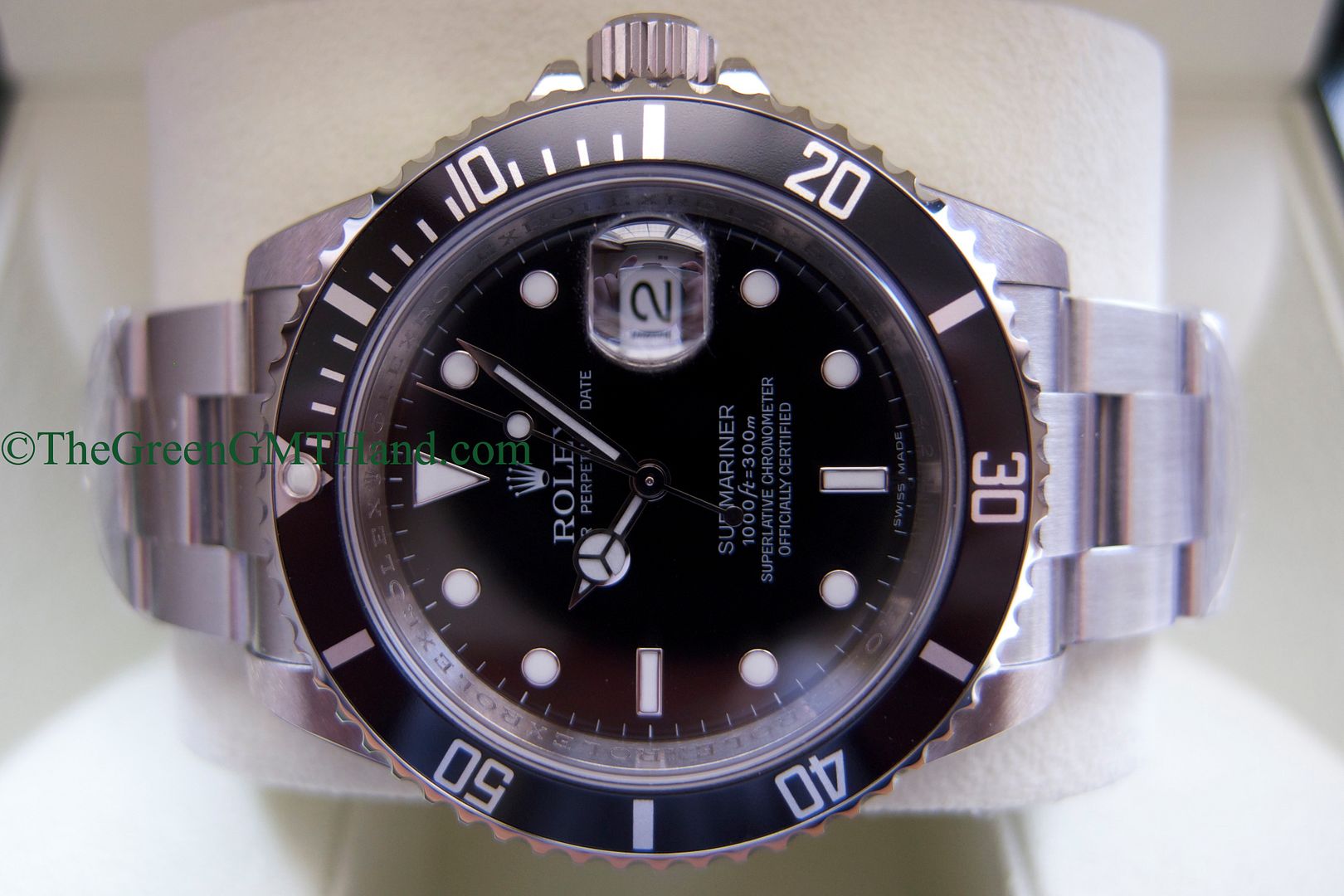 Rolex For Sale-Brand New Old Stock NOS Rolex 16610 Black Submariner V Serial-Rolex Watches For Sale Online