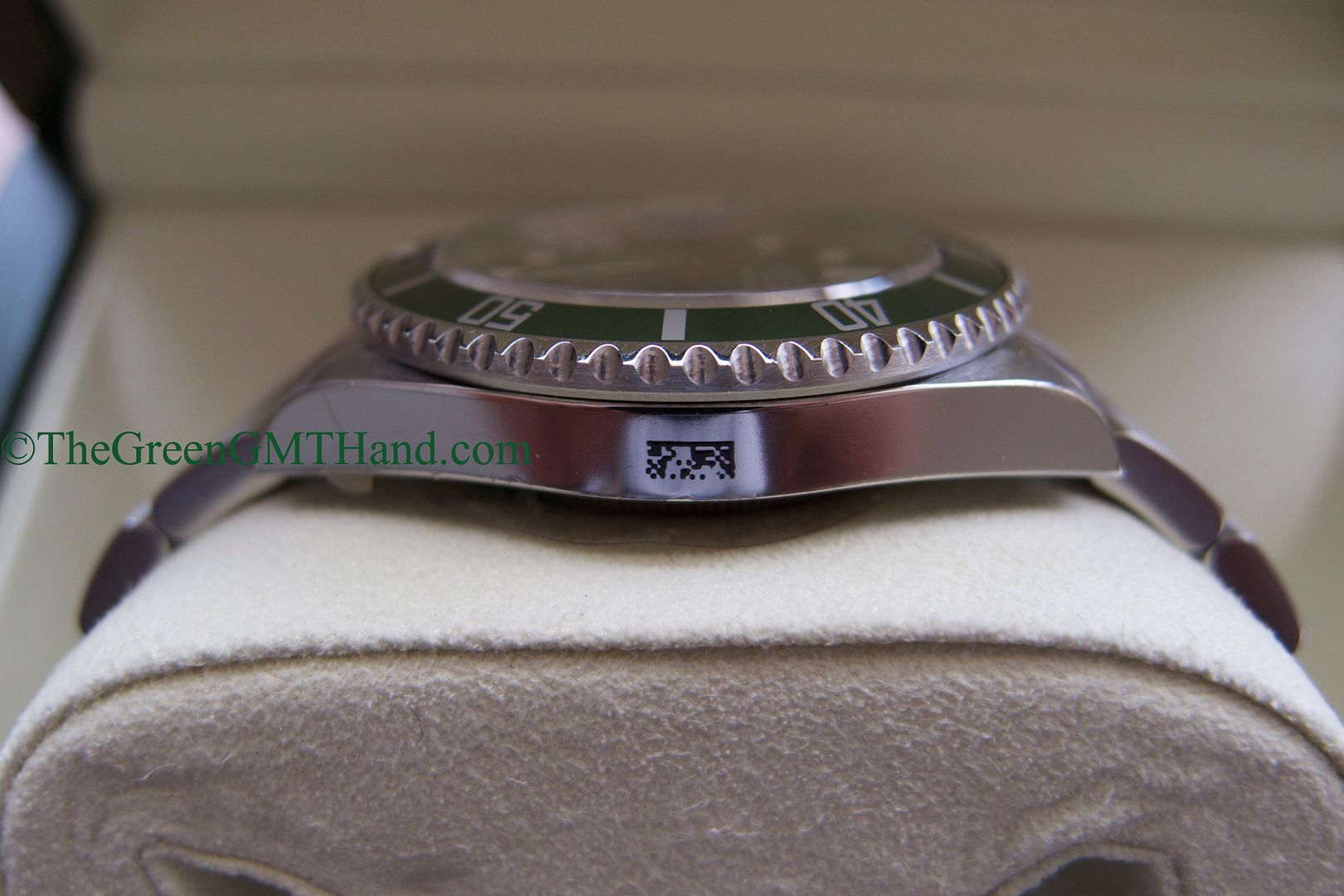 Rolex For Sale-Brand New Old Stock NOS Rolex 16610LV 50th Anniversary Green Submariner M Serial-Rolex Watches For Sale Online
