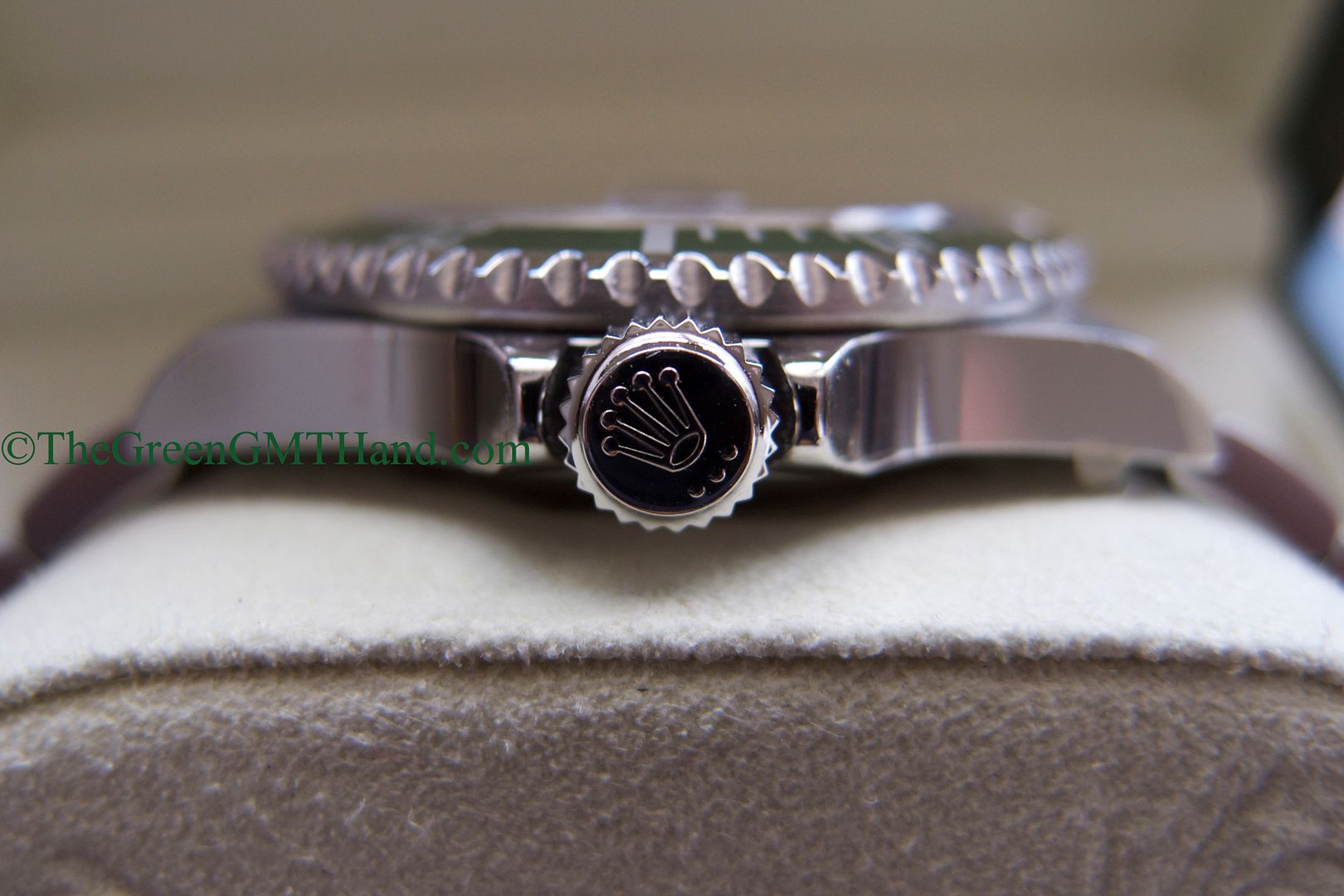 Rolex For Sale-Brand New Old Stock NOS Rolex 16610LV 50th Anniversary Green Submariner M Serial-Rolex Watches For Sale Online