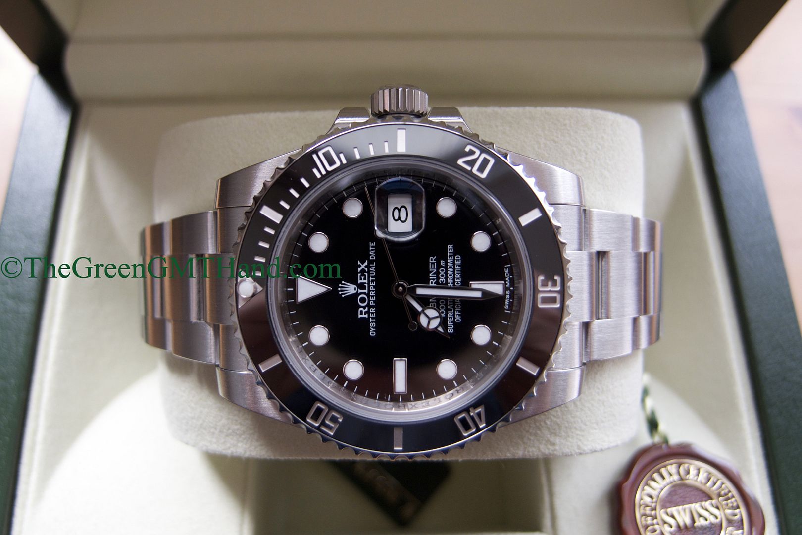 Rolex For Sale-Rolex 116610 Ceramic Black Submariner Random Scrambled Serial Glidelock Bracelet Brand New-Rolex Watches For Sale Online