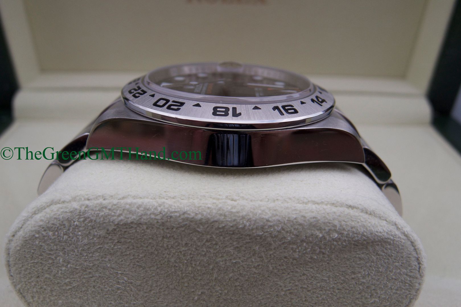 Rolex For Sale-Rolex 216570 Explorer II 42mm Black Dial Orange Hand G Serial Preowned-Rolex Watches For Sale Online