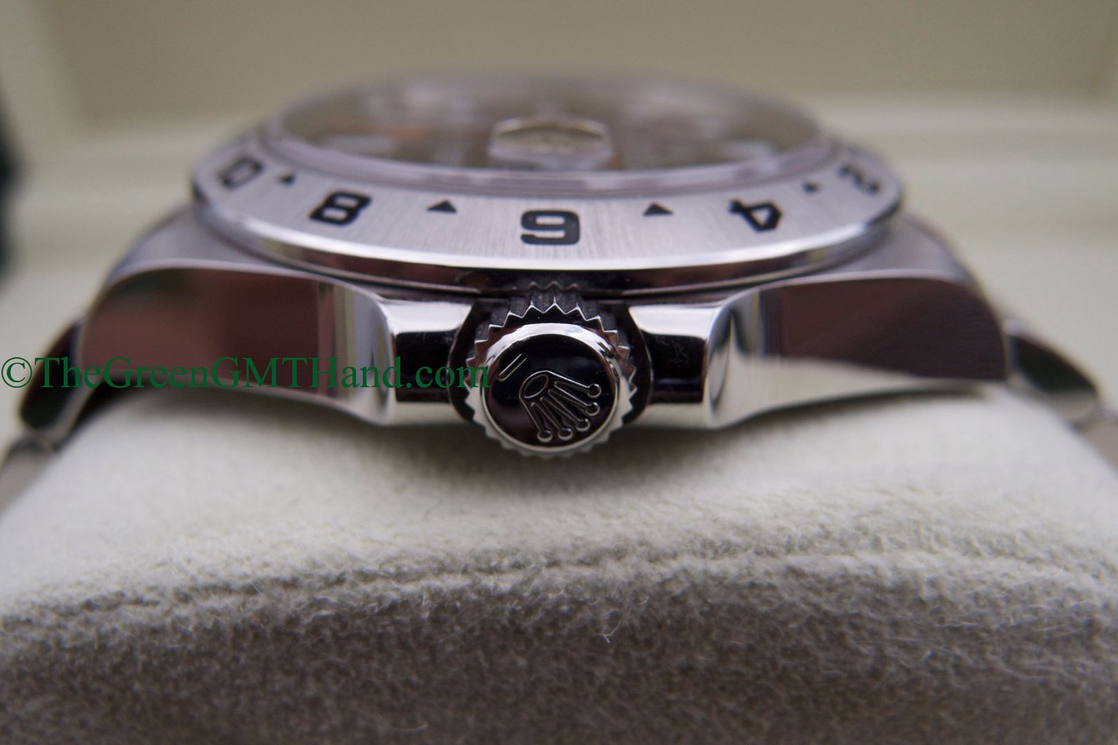 Rolex For Sale-Rolex 216570 Explorer II 42mm Black Dial Orange Hand G Serial Preowned-Rolex Watches For Sale Online