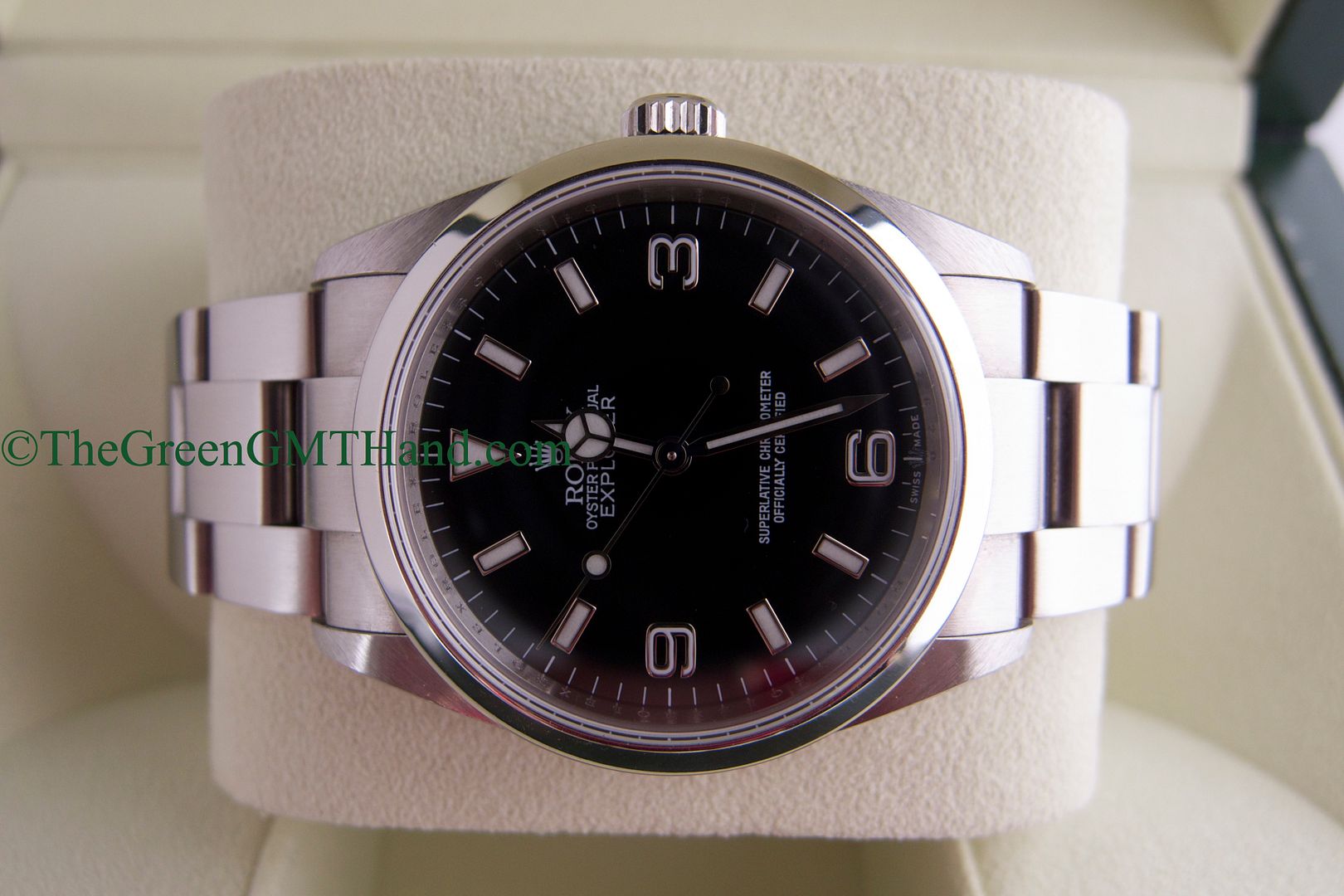 Rolex For Sale-Rolex 114270 Explorer 36mm Engraved Rehault Z Serial Preowned-Rolex Watches For Sale Online
