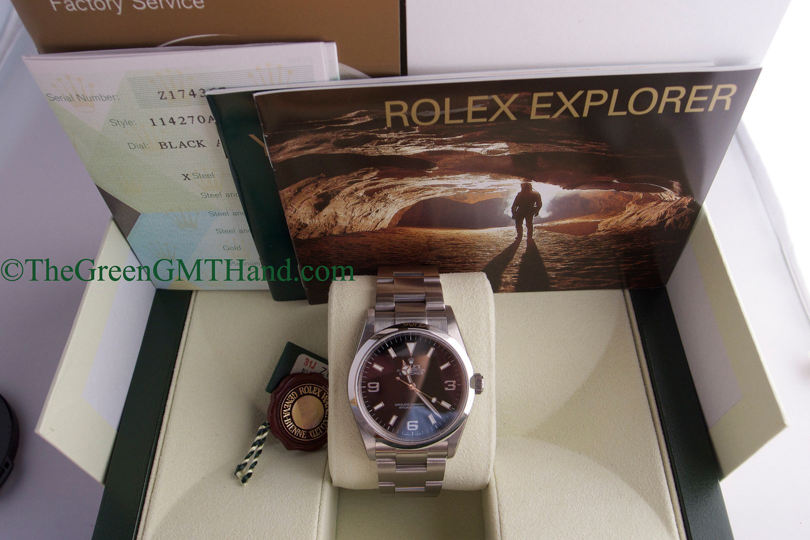 Rolex For Sale-Brand New Old Stock NOS Rolex 114270 Explorer Z Serial-Rolex Watches For Sale Online