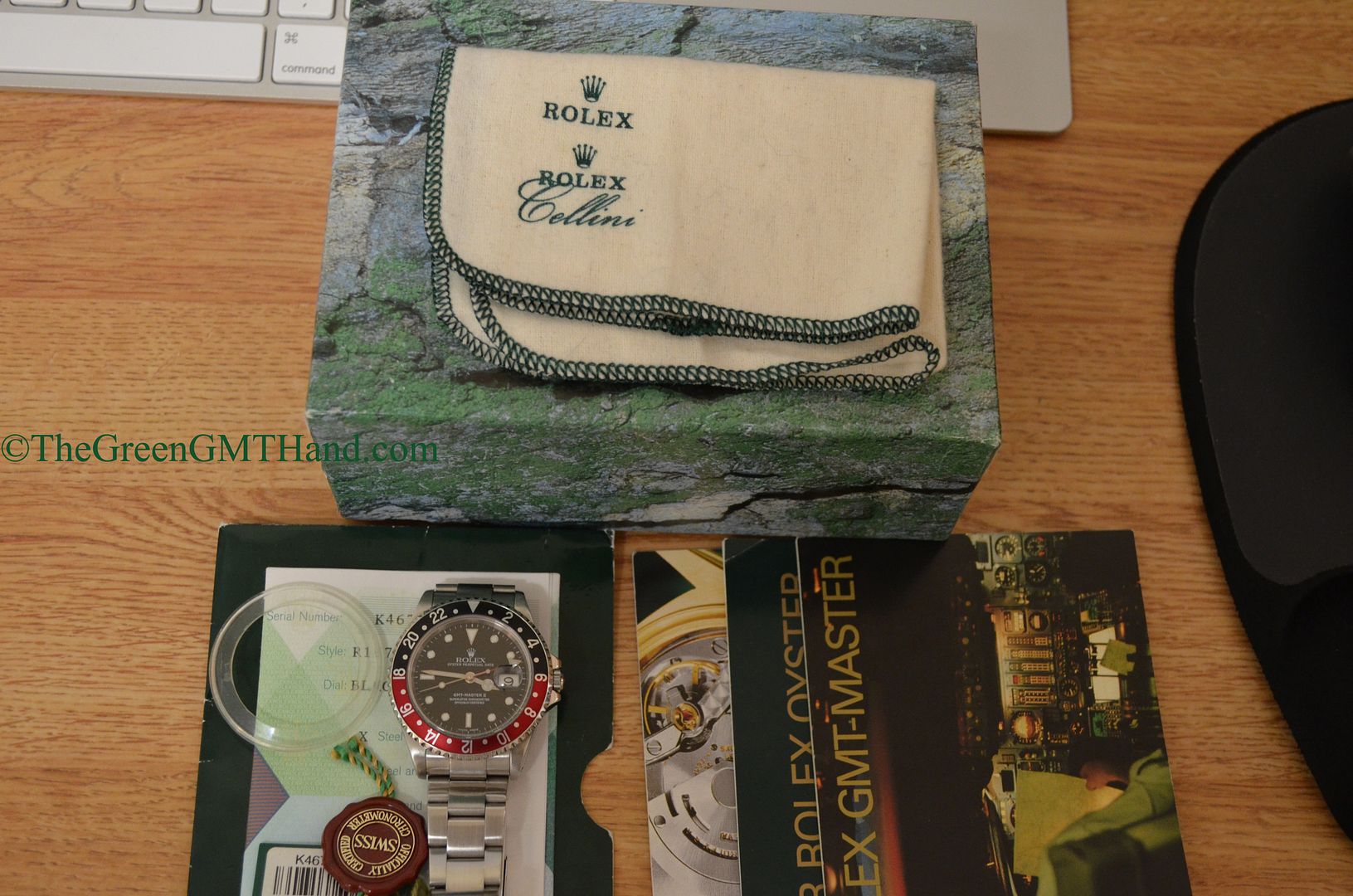 Rolex For Sale-Rolex 16710 GMT Master II Coke Bezel 3185 Movement K Serial Preowned-Rolex Watches For Sale Online