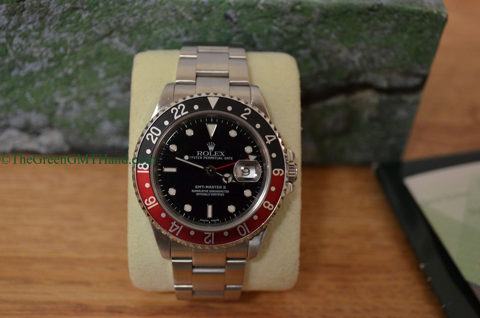 Rolex For Sale-Rolex 16710 GMT Master II Coke Bezel 3185 Movement K Serial Preowned-Rolex Watches For Sale Online