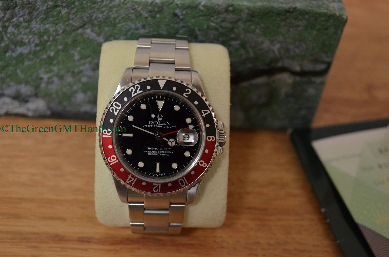 Rolex For Sale-Rolex 16710 GMT Master II Coke Bezel 3185 Movement K Serial Preowned-Rolex Watches For Sale Online