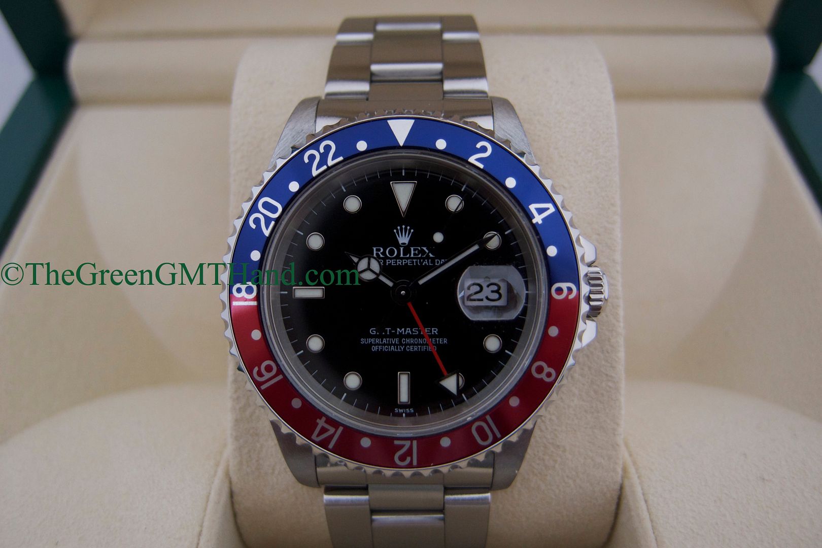 Rolex 16700 GMT Master Blue \u0026 Red 
