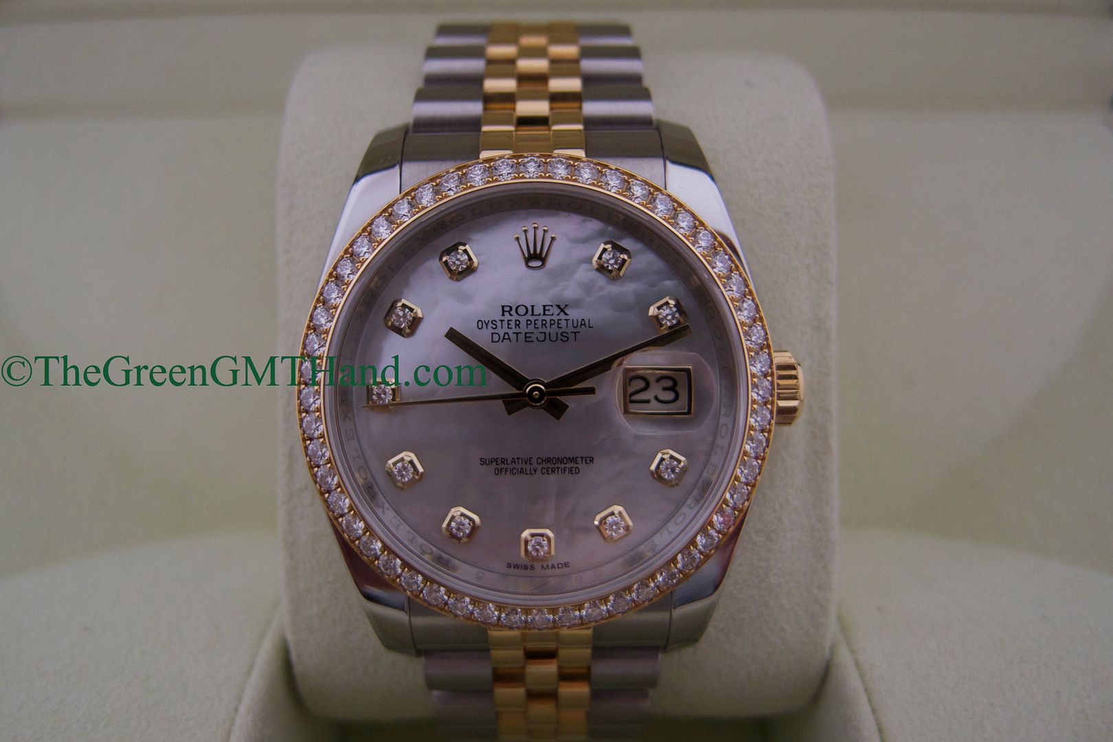 used rolex diamond bezel