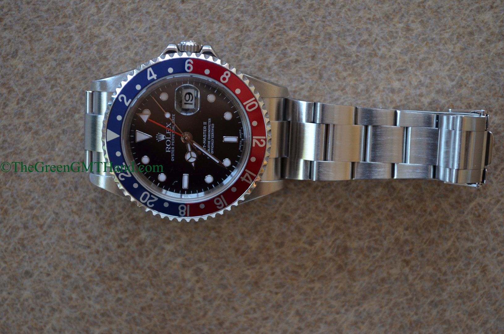Rolex For Sale-Rolex 16710 GMT Master II Pepsi Bezel 3185 Movement Z Serial-Rolex Watches For Sale Online