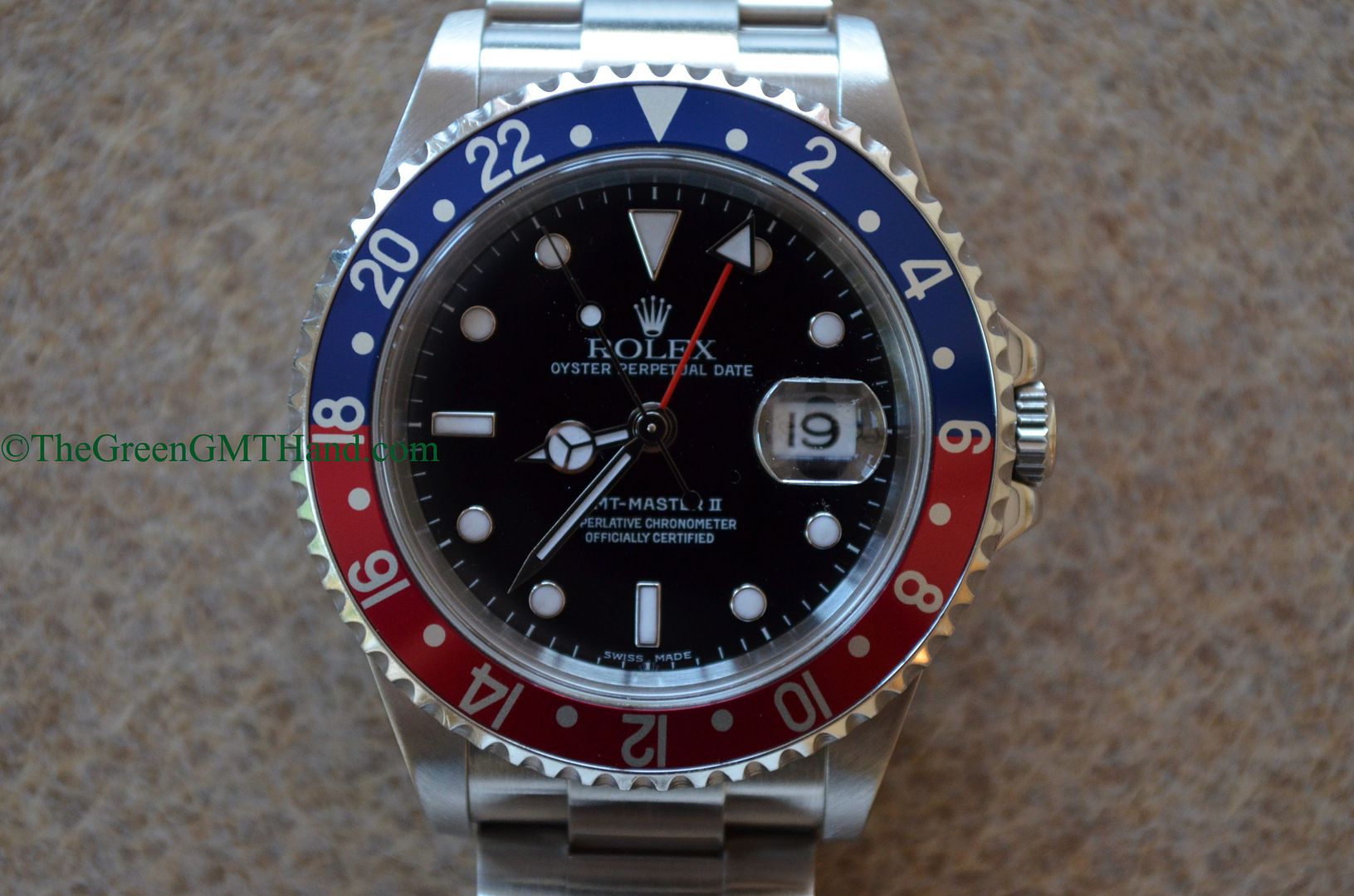 Rolex For Sale-Rolex 16710 GMT Master II Pepsi Bezel 3185 Movement Z Serial-Rolex Watches For Sale Online