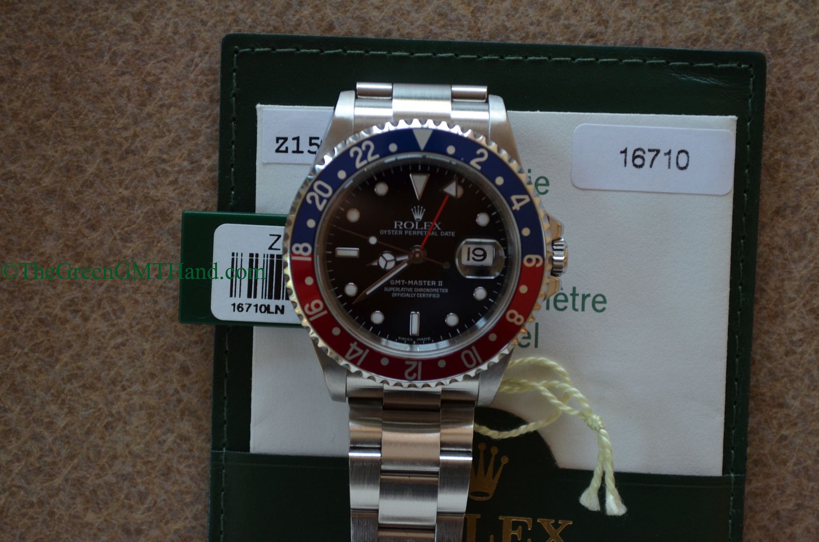 Rolex For Sale-Rolex 16710 GMT Master II Pepsi Bezel 3185 Movement Z Serial-Rolex Watches For Sale Online