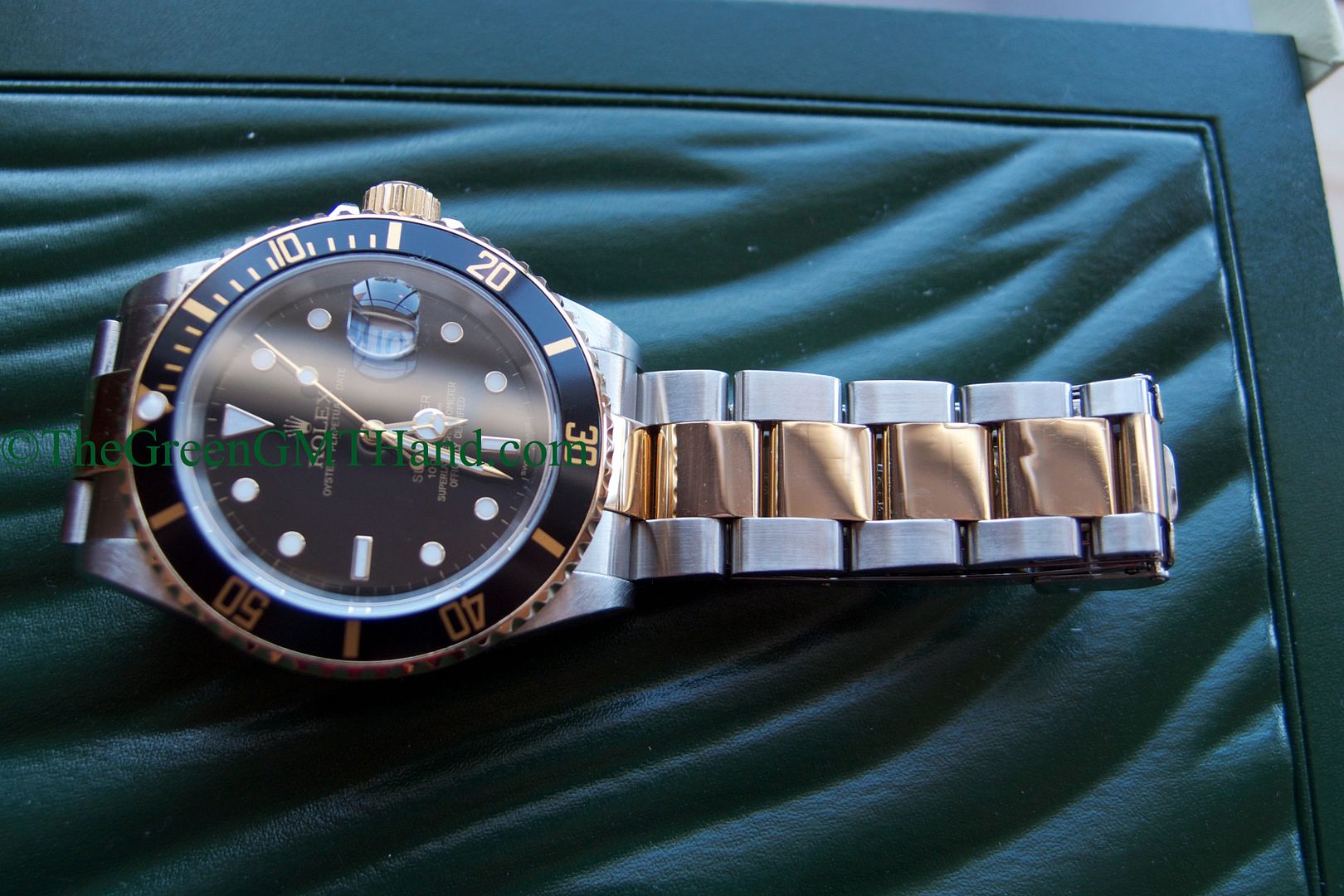 Rolex For Sale-Rolex 16613 Submariner Two Tone Steel and Yellow Gold Black Dial D Serial Preowned-Rolex Watches For Sale Online