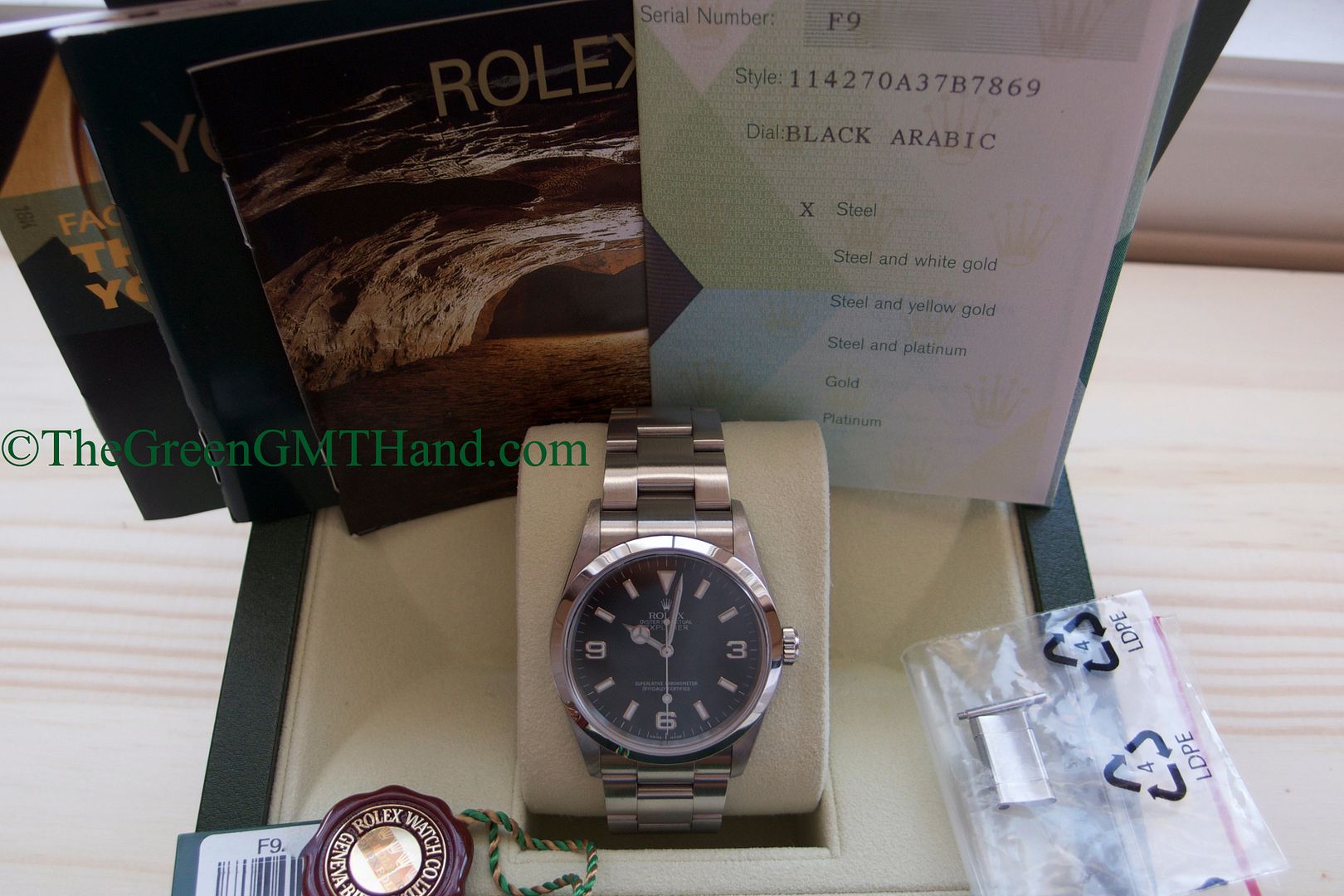 Rolex For Sale-Rolex 114270 Explorer F Serial Preowned-Rolex Watches For Sale Online