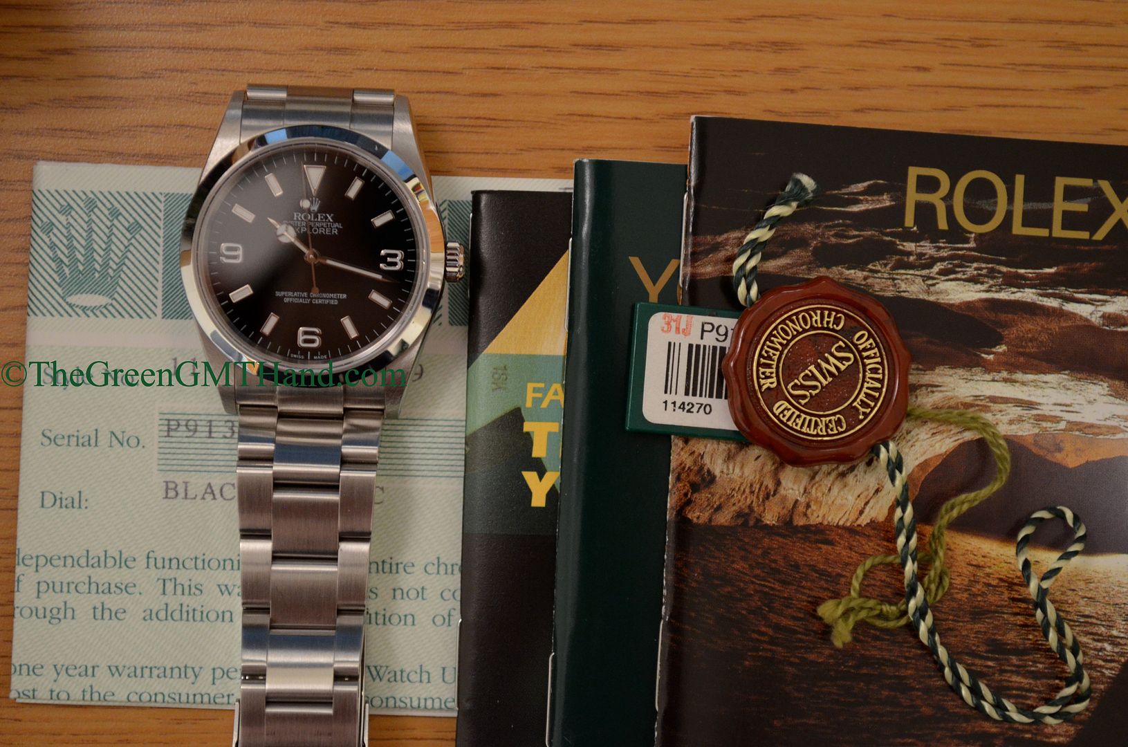 Rolex For Sale-Rolex 114270 Explorer P Serial Preowned