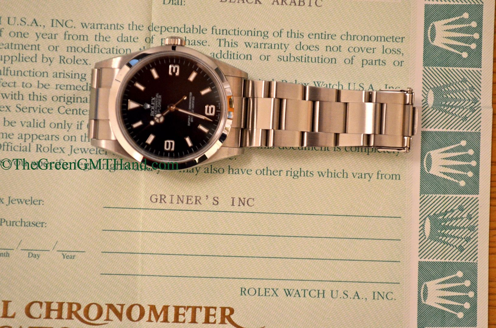 Rolex For Sale-Rolex 114270 Explorer P Serial Preowned