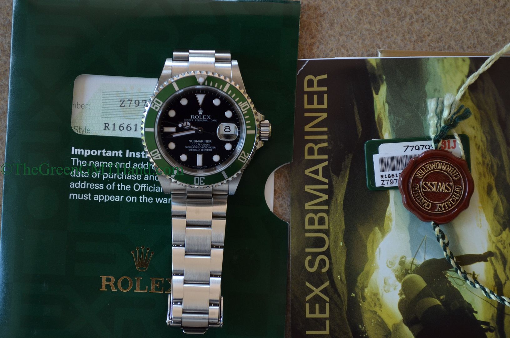 rolex 16610v