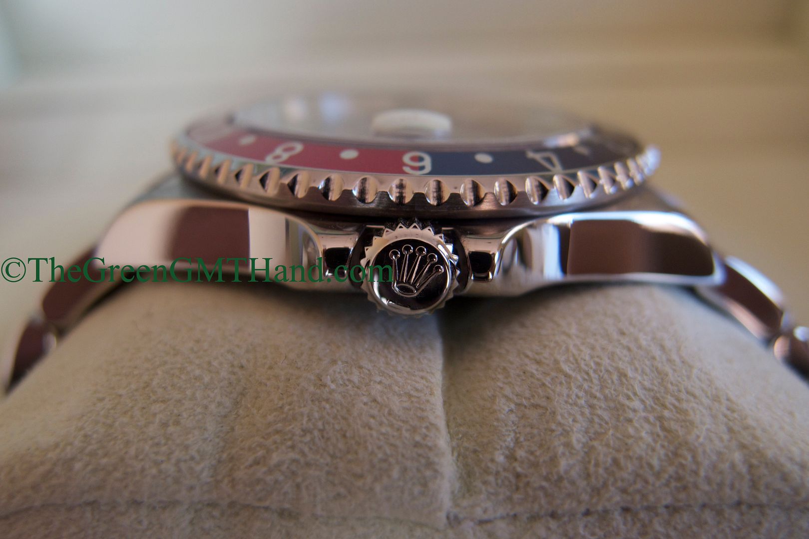 Rolex For Sale-Rolex 16710 GMT Master II Pepsi Bezel 3185 Movement Oyster Bracelet D Serial Preowned