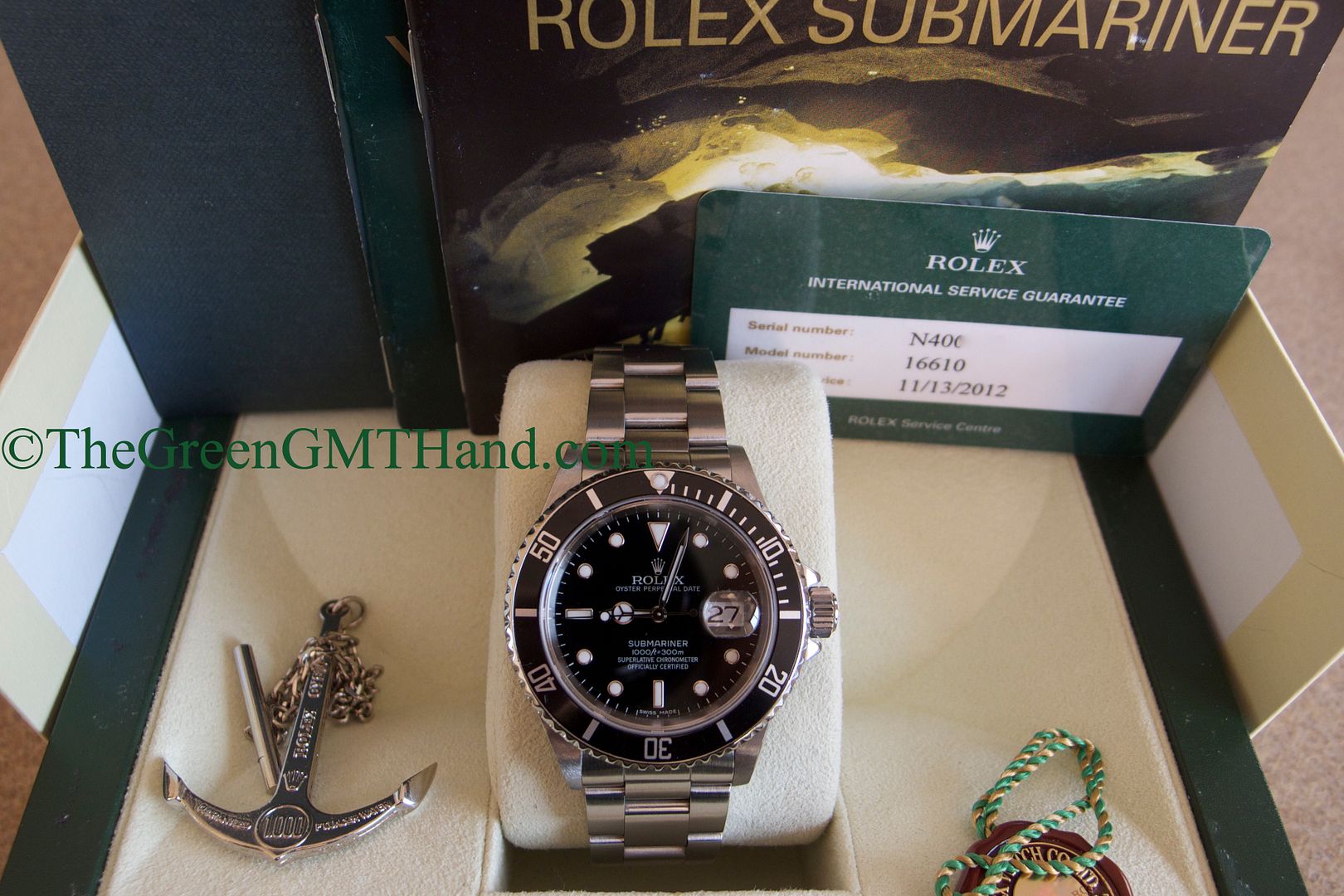 Rolex For Sale-Rolex 16610 Black Submariner N Serial Preowned