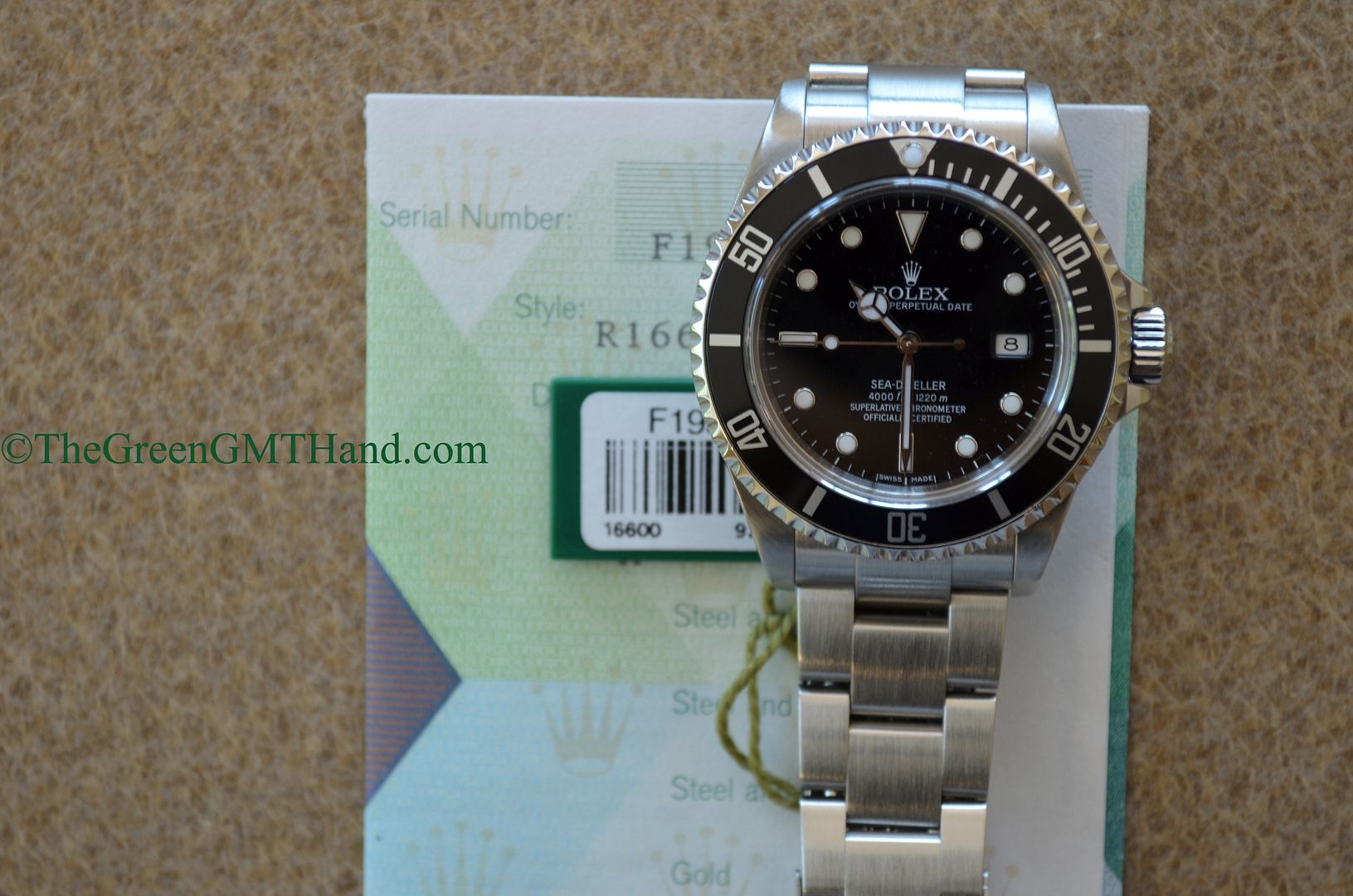 Rolex For Sale-Rolex 16600 Sea Dweller F Serial Preowned F1