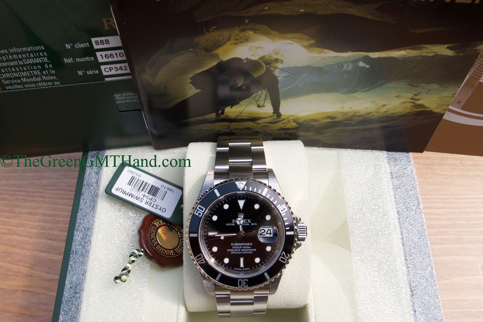 Rolex For Sale-Brand New Old Stock NOS Rolex 16610 Black Submariner Random Serial Number