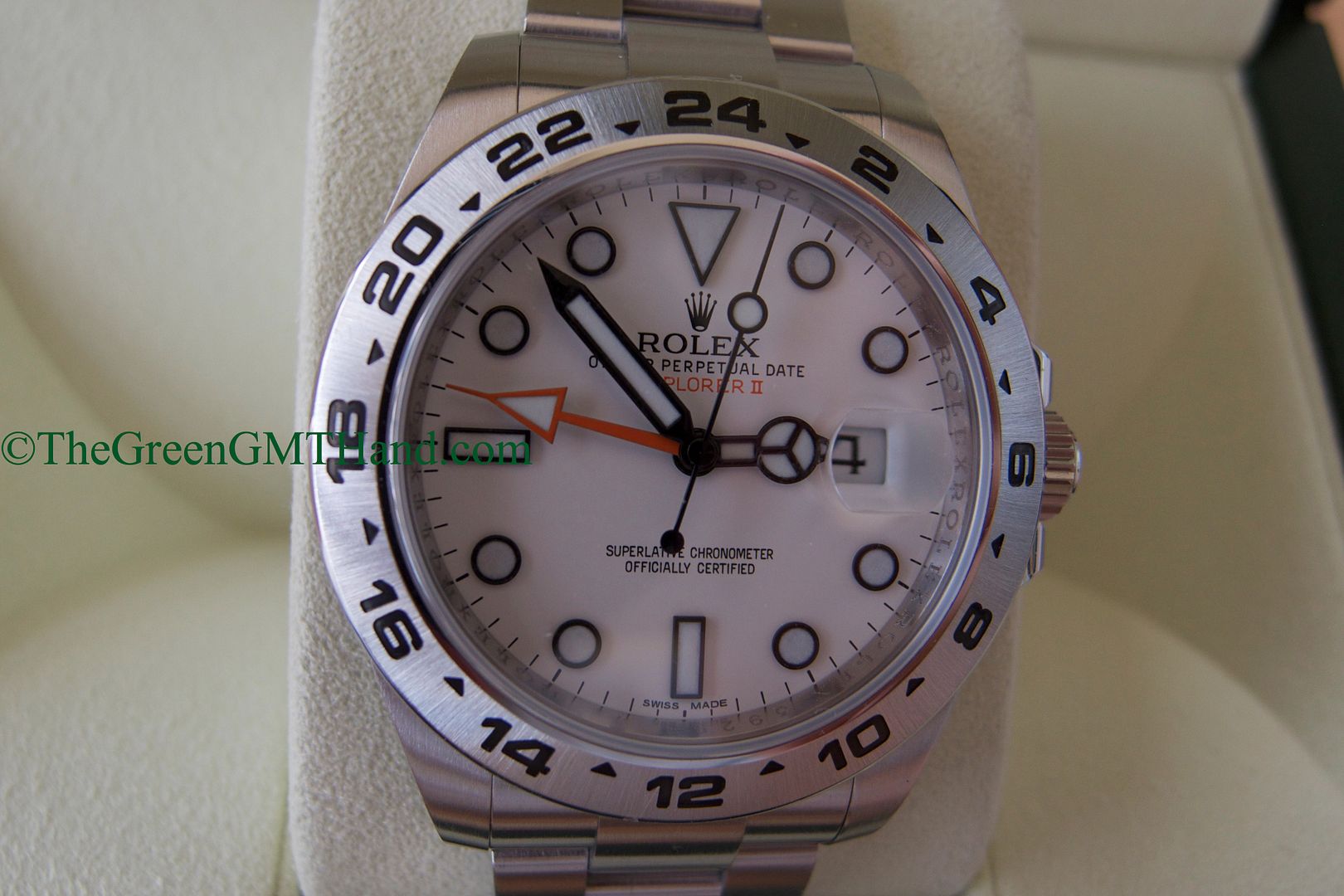 Rolex For Sale-Rolex 216570 Explorer II 42mm White Dial Random Serial Preowned