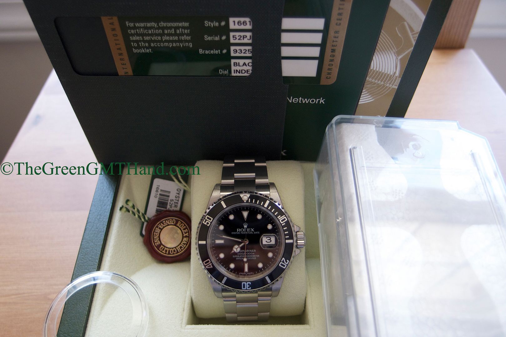 Rolex For Sale-Brand New Old Stock NOS Rolex 16610 Black Submariner Random Serial-Rolex Watches For Sale Online