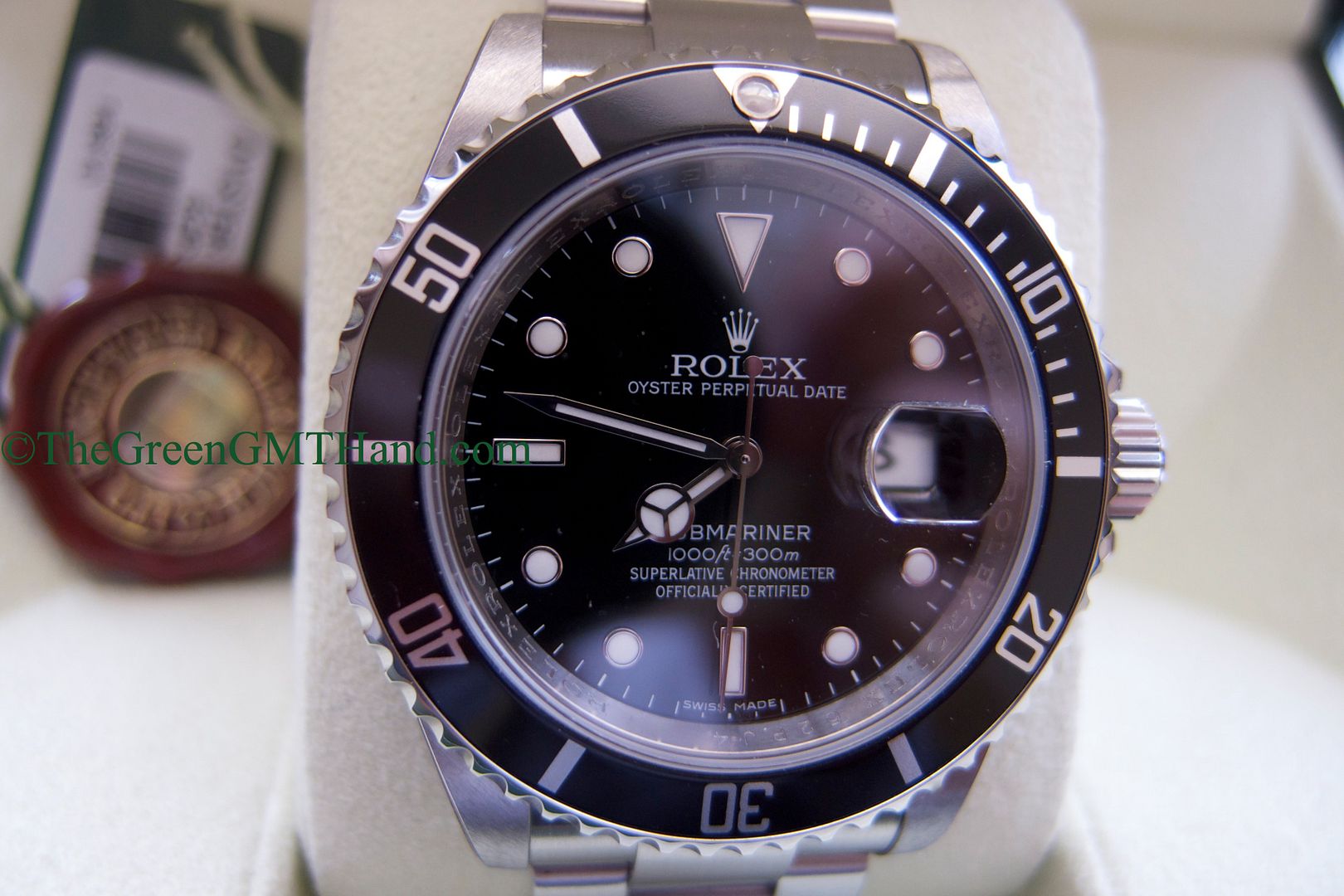 Rolex For Sale-Brand New Old Stock NOS Rolex 16610 Black Submariner Random Serial-Rolex Watches For Sale Online
