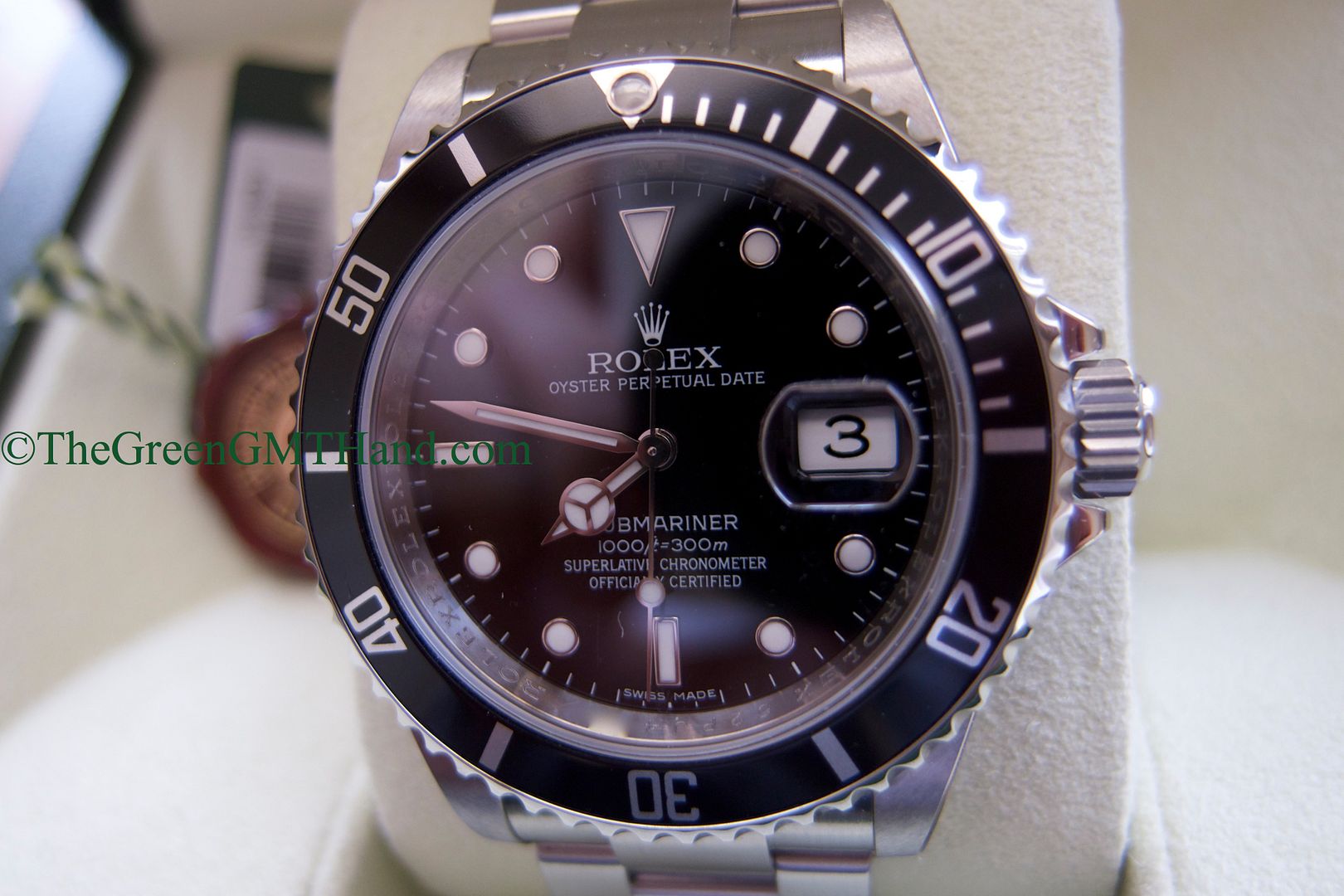Rolex For Sale-Brand New Old Stock NOS Rolex 16610 Black Submariner Random Serial-Rolex Watches For Sale Online