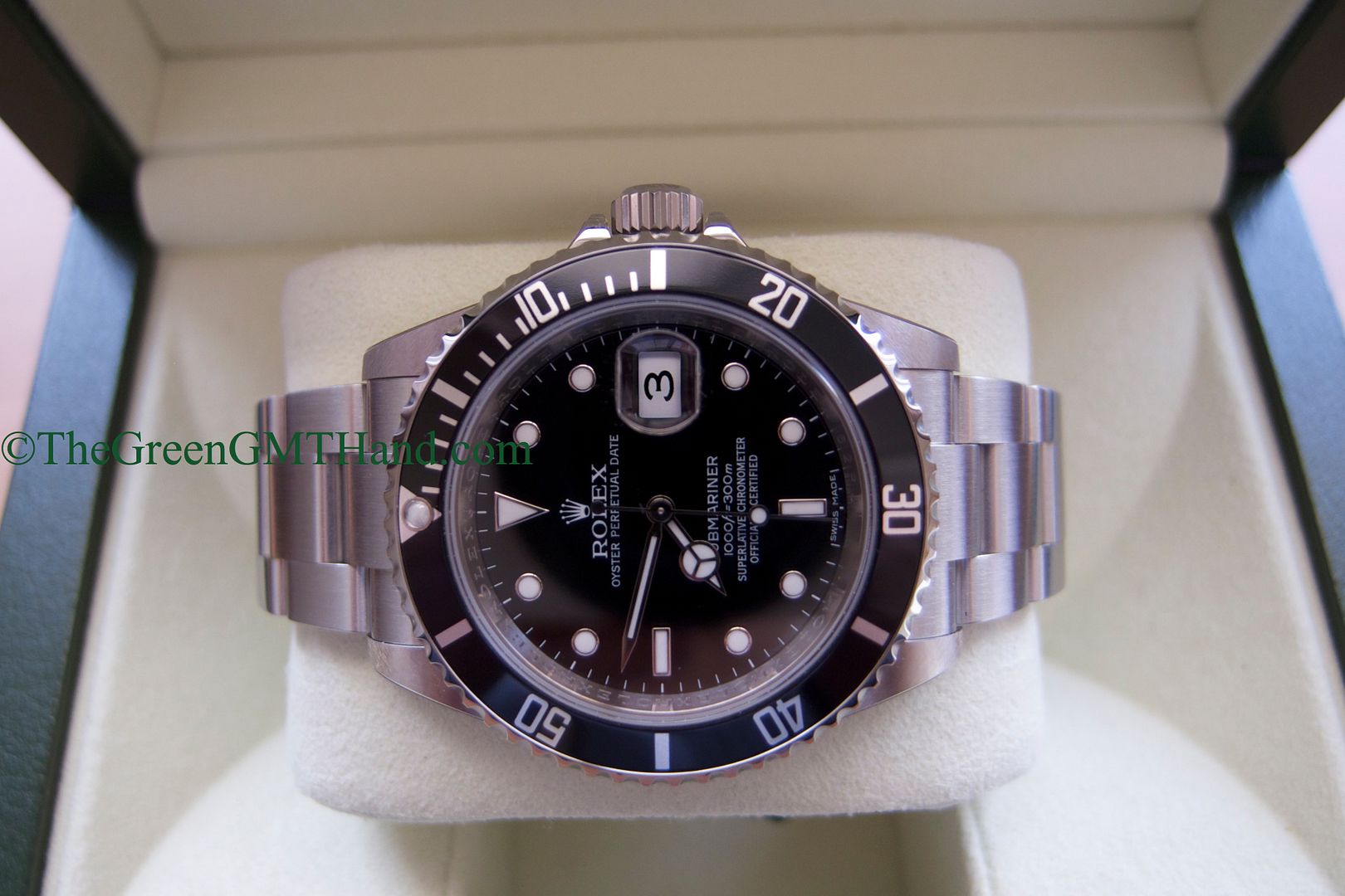 Rolex For Sale-Brand New Old Stock NOS Rolex 16610 Black Submariner Random Serial-Rolex Watches For Sale Online