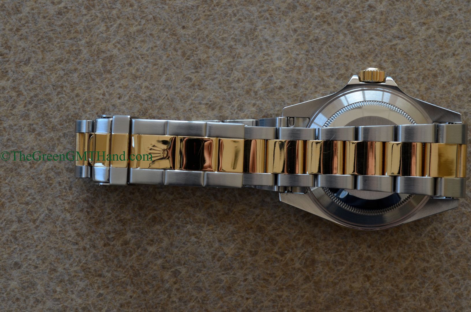 Rolex For Sale-Rolex 16613 Submariner Blue Dial Flat Four Bezel SEL and Lug Holes Two Tone Steel and Yellow Gold K Serial Preowned-Rolex Watches For Sale Online