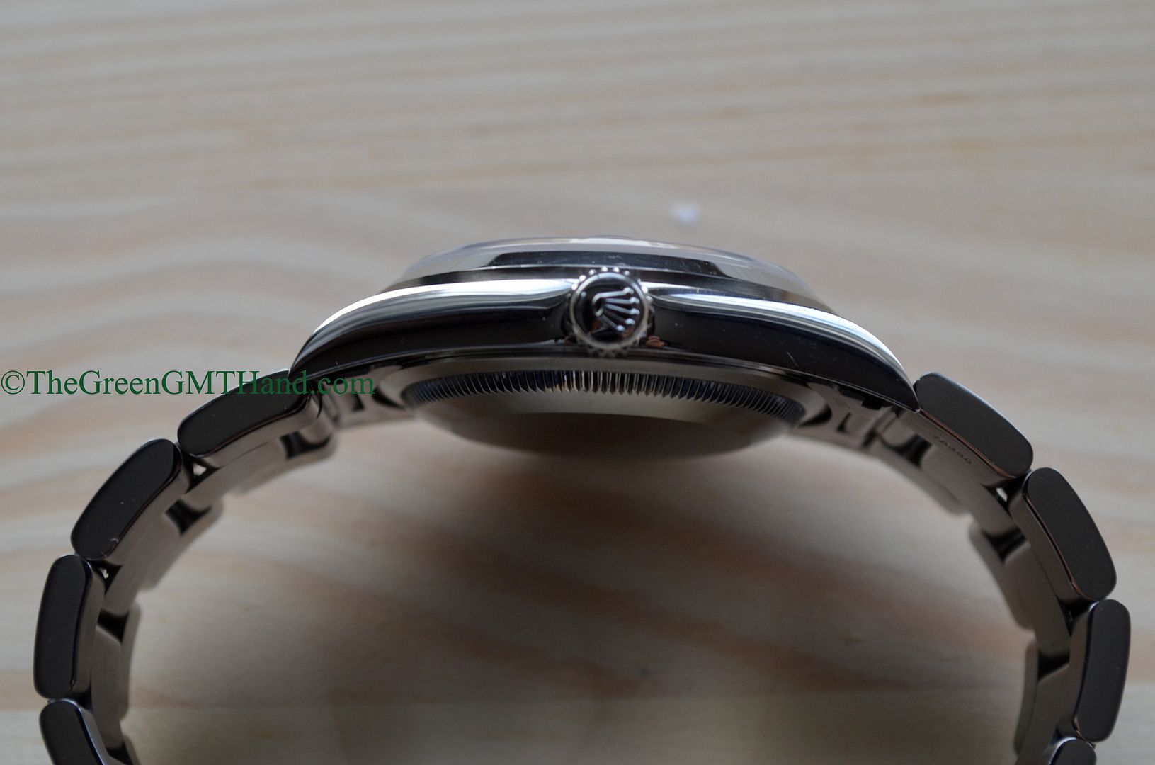 Rolex For Sale-Rolex 16200 Datejust Blue Roman Dial Smooth Bezel Oyster Bracelet F Serial Preowned-Rolex Watches For Sale Online