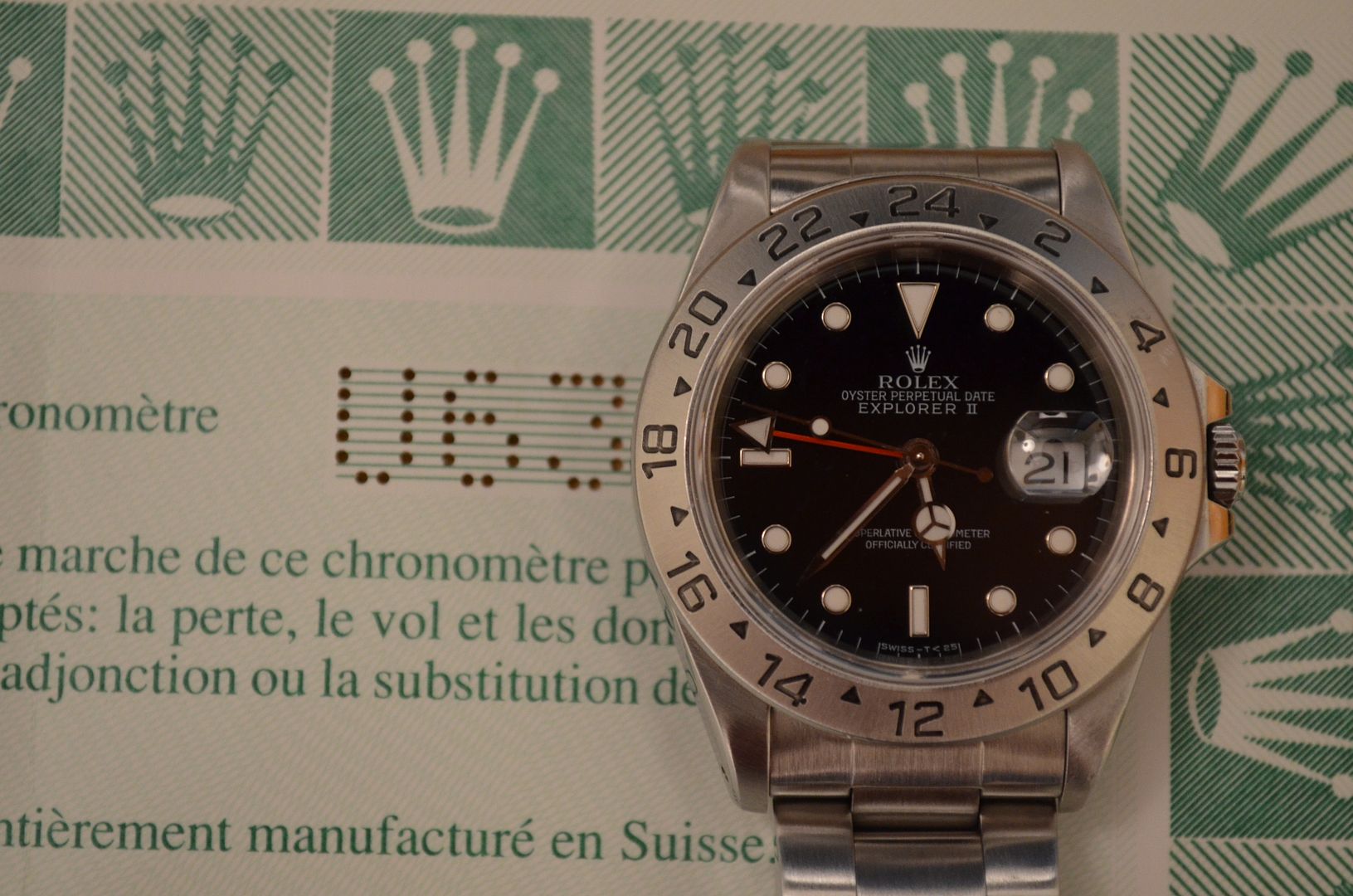 Rolex Swiss - T < 25 Dial