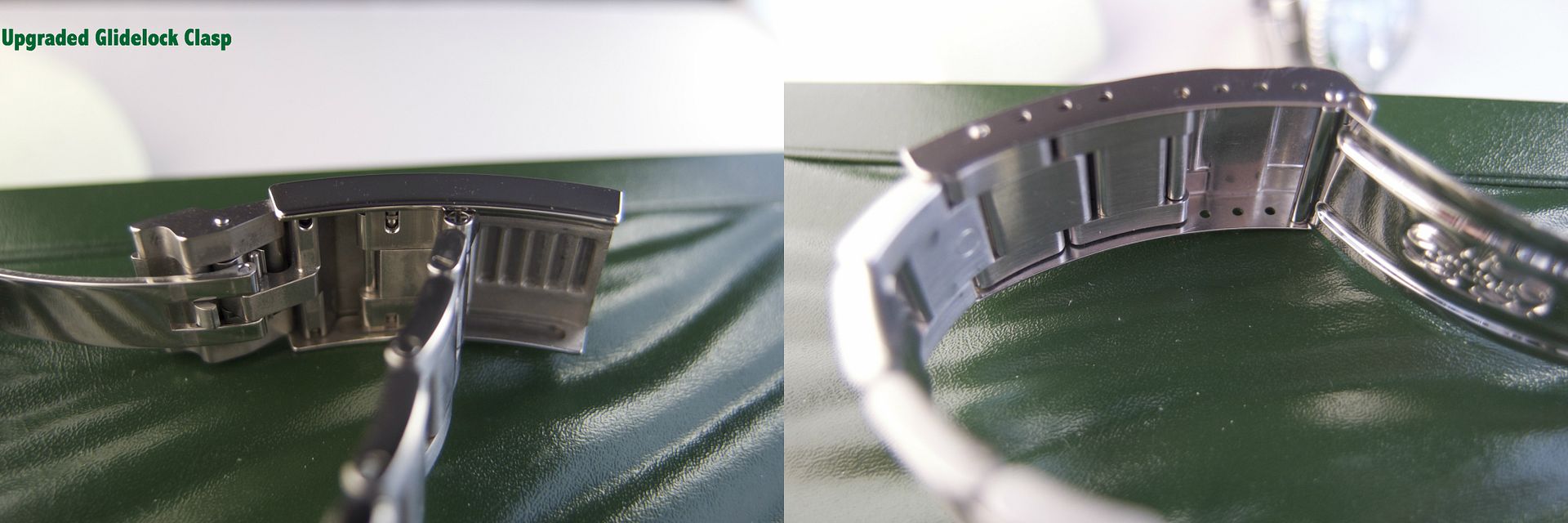 Rolex glidelock vs. fliplock clasp
