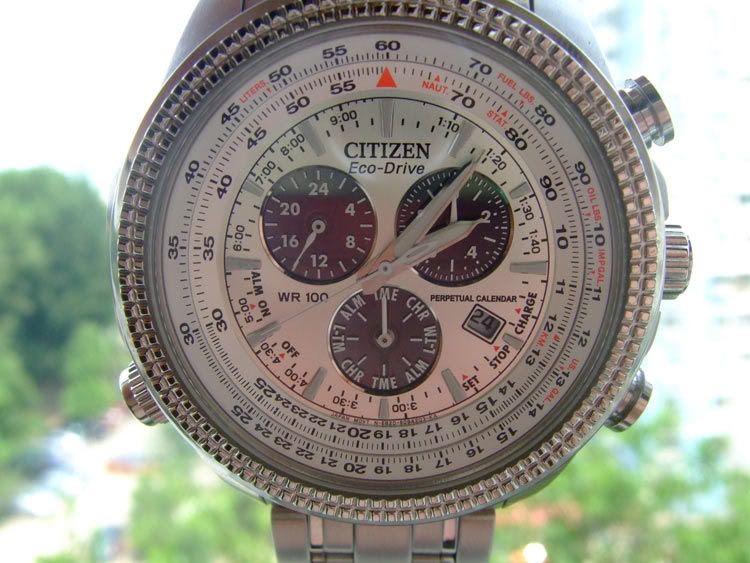 citizen chrono time at