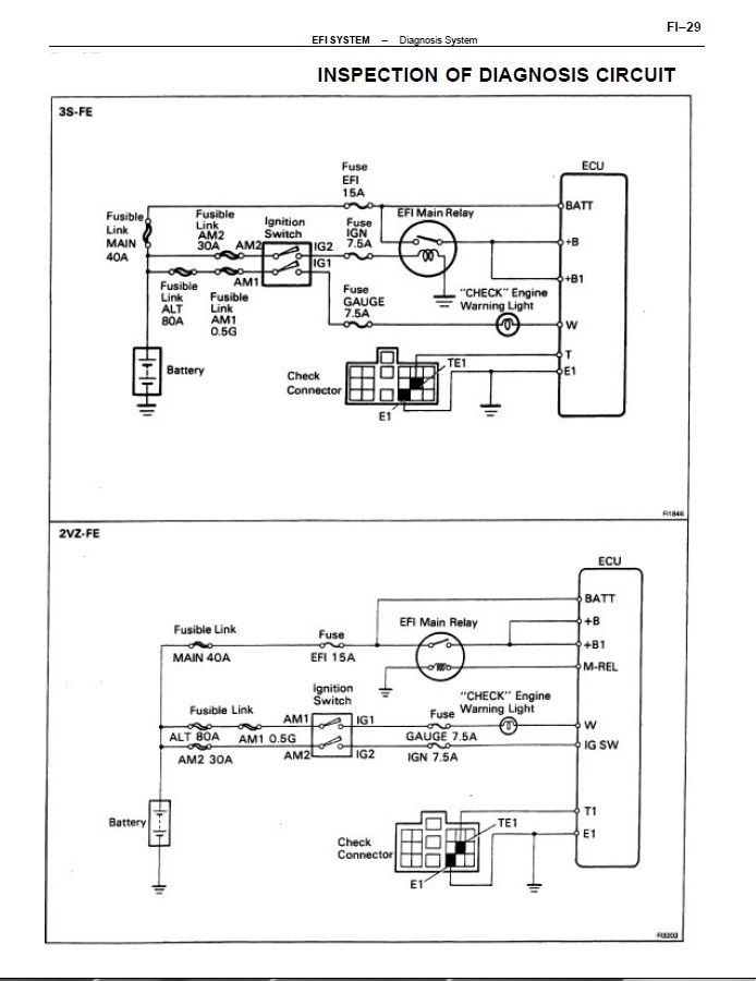 91 camry EFI relay Toyota Nation Forum