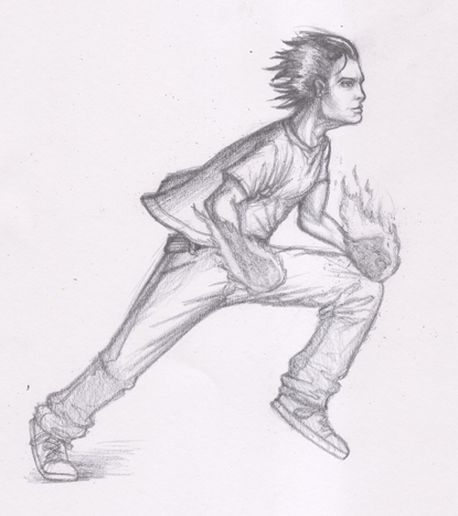 I draw with crayons! I draw with crayons!