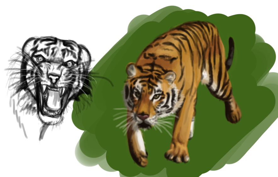 I draw with crayons! I draw with crayons!