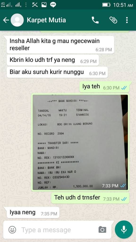 SURAT TERBUKA UNTUK EKA NUR OKTARANY / RANY MUTIA PRIMA
