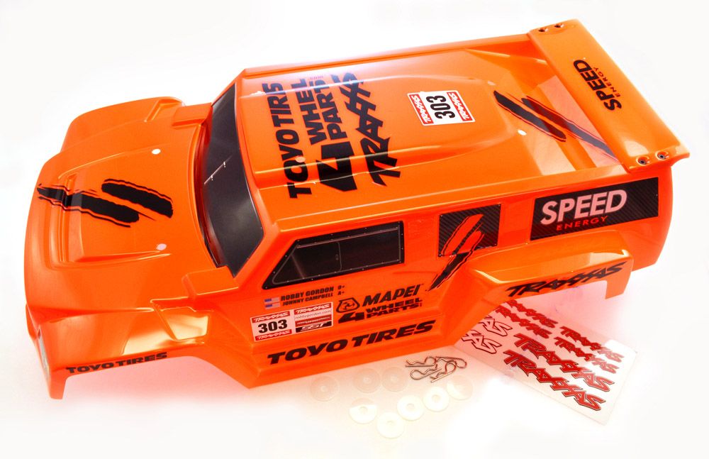 traxxas slash hummer body