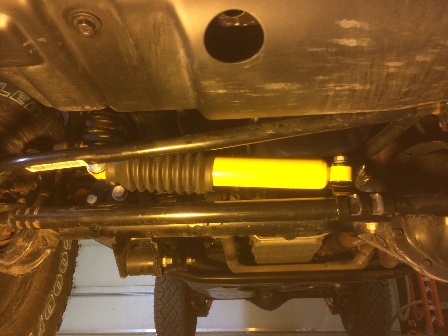 Old Man Emu Steering Stabilizer Mod Jeep Wrangler Forum