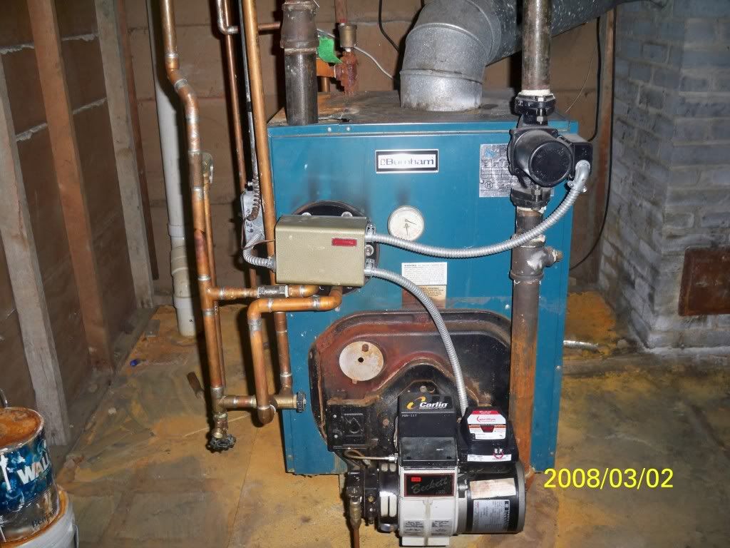 burnham boiler with broken pressure gauge - DoItYourself.com Community